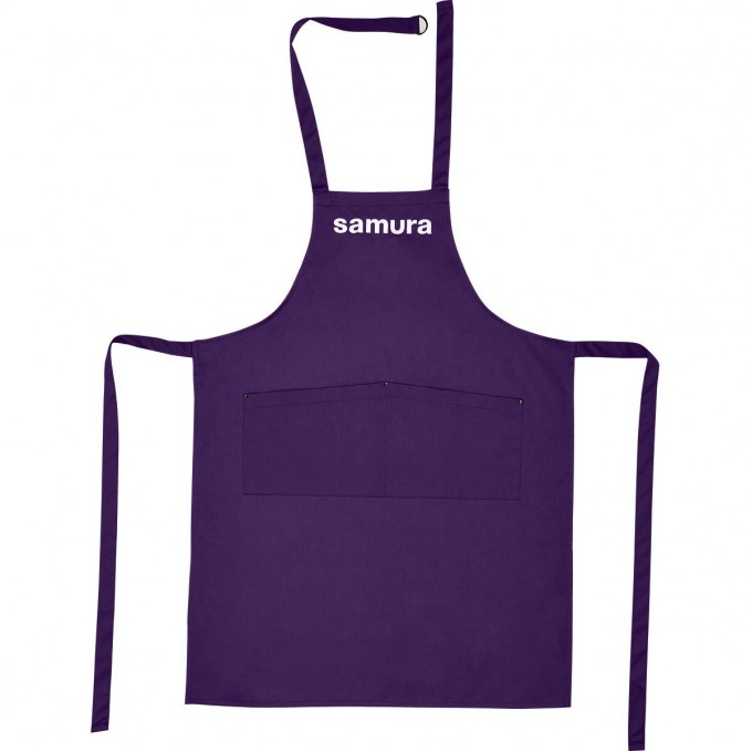 Фартук большой, фиолетовый SAMURA SAP-01DV