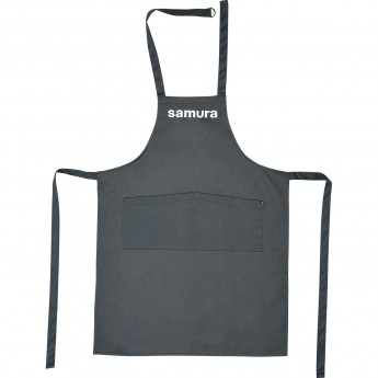 Фартук большой, серый SAMURA SAP-01G