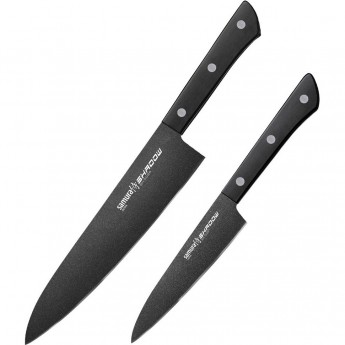 Набор из 2-х ножей SAMURA SHADOW SH-0210/K