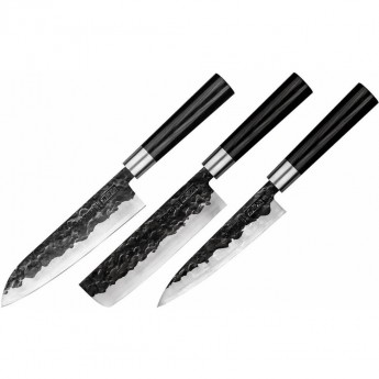 Набор из 3-х ножей SAMURA BLACKSMITH SBL-0220C/Y (SBL-0220C/K)