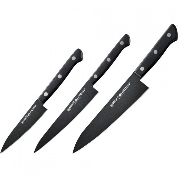 Набор из 3-х ножей SAMURA SHADOW SH-0220 SH-0220/A