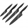 Набор из 4-x ножей SAMURA GOLF STONEWASH SG-0240B/K
