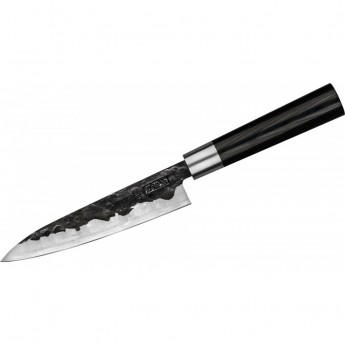 Набор: нож кухонный SAMURA BLACKSMITH, гвоздичное масло, салфетка SBL-0023C
