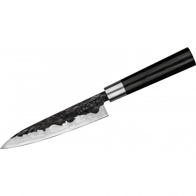Набор: нож кухонный SAMURA BLACKSMITH, гвоздичное масло, салфетка SBL-0023C
