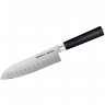 Нож кухонный "SAMURA MO-V" Сантоку 138 мм, G-10 SM-0093/K