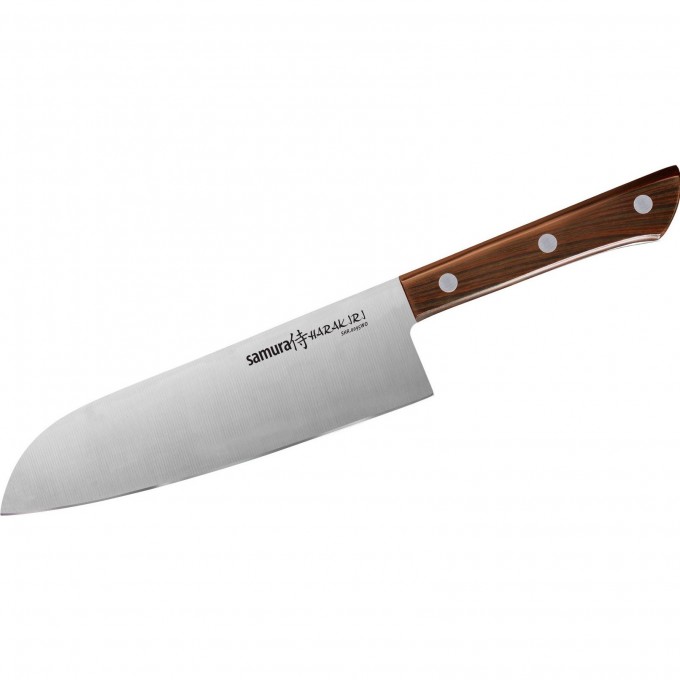Нож Сантоку SAMURA HARAKIRI (рукоять с рисунком дерева) SHR-0095WO/K (SHR-0095WO/Y)