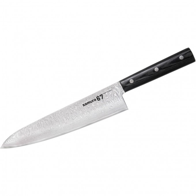 Нож кухонный SAMURA 67 Шеф SD67-0085M/K