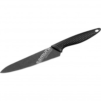 Нож кухонный SAMURA GOLF Stonewash универсальный 158 мм, AUS-8 SG-0023B/K
