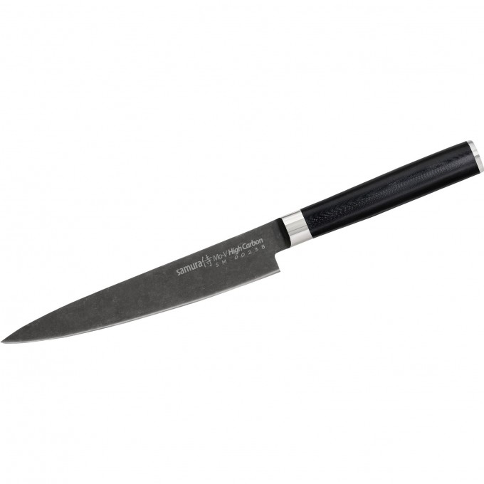 Нож кухонный SAMURA MO-V STONEWASH SM-0023B SM-0023B/K
