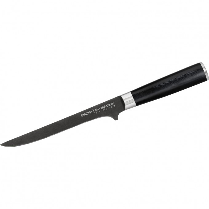 Нож обвалочный SAMURA MO-V STONEWASH SM-0063B SM-0063B/K