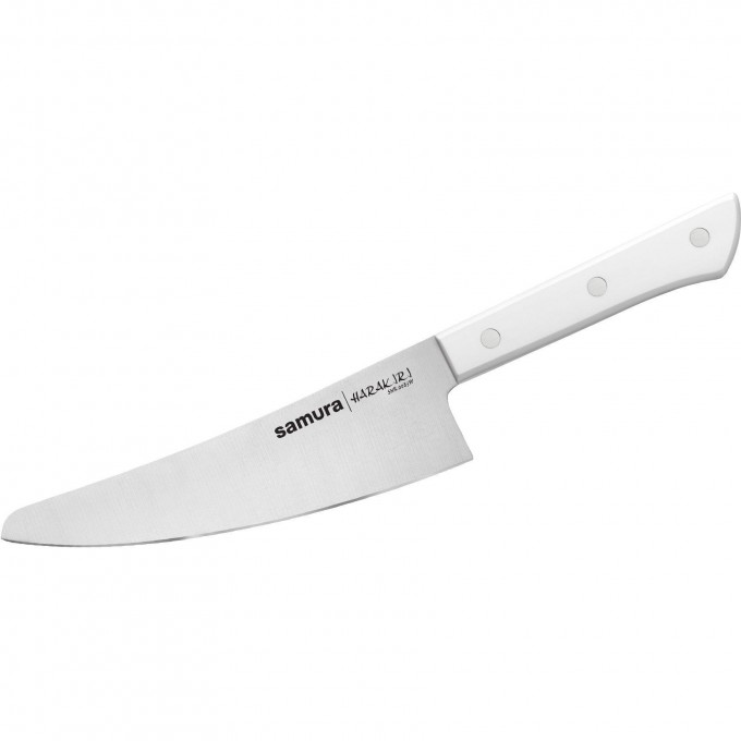 Малый шеф нож SAMURA HARAKIRI 166 мм, коррозионностойкая сталь, ABS пластик SHR-0083W/K
