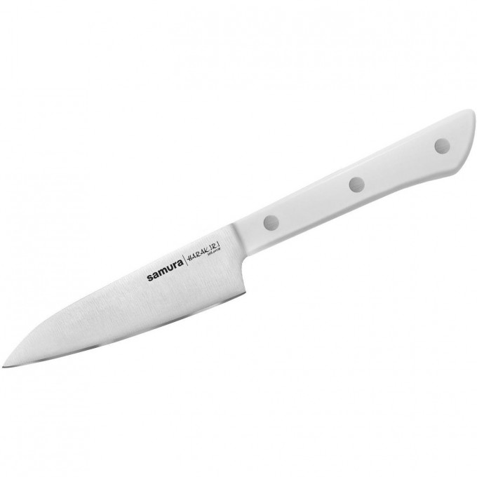 Овощной нож SAMURA HARAKIRI 99 мм, корроз.-стойкая сталь, ABS пластик SHR-0011W/K