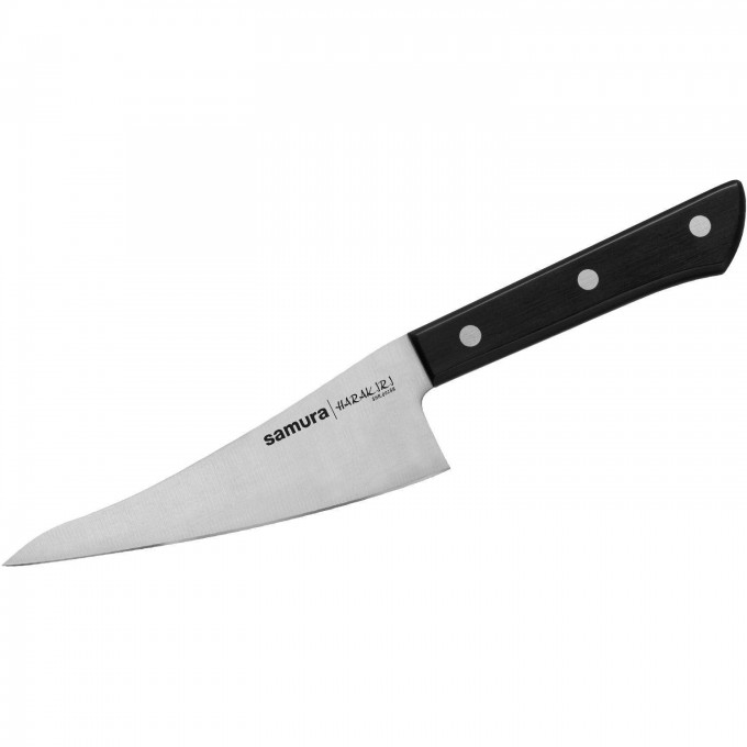 Современный универсальный нож SAMURA HARAKIRI 146мм SHR-0028B/K